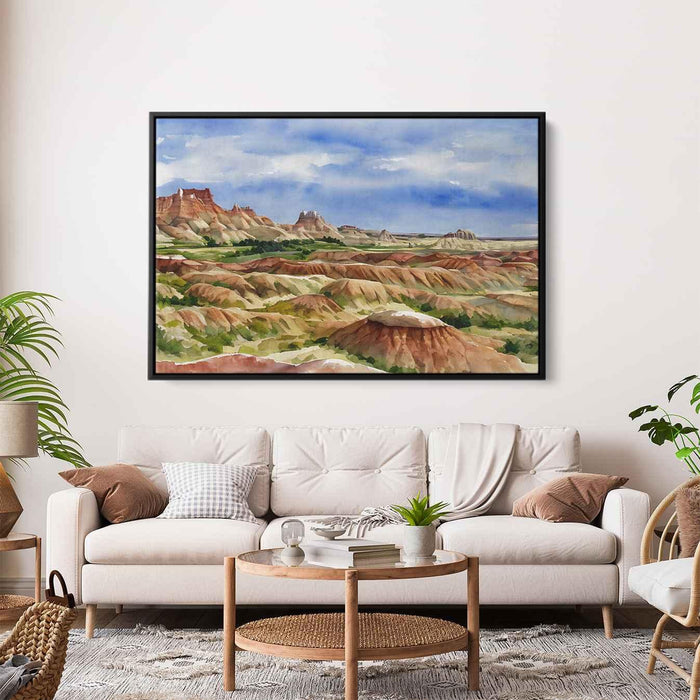 Watercolor Badlands National Park #105 - Kanvah