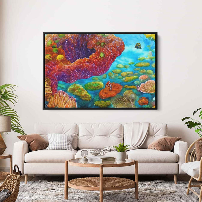 Watercolor Great Barrier Reef #102 - Kanvah