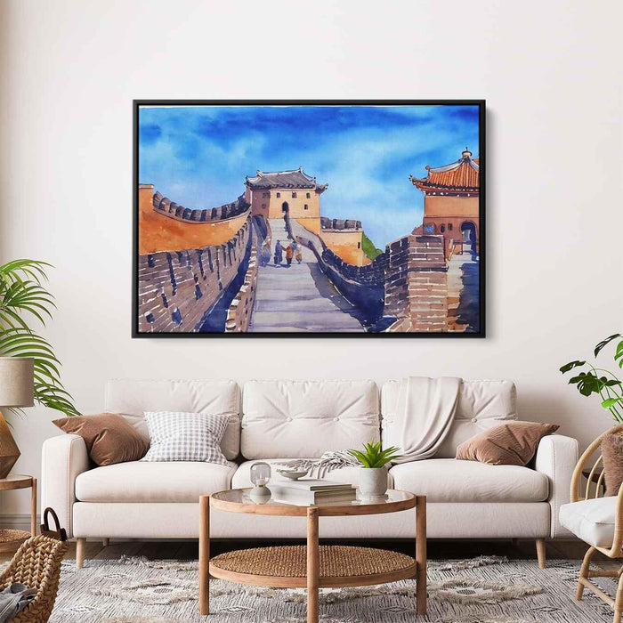 Watercolor Great Wall of China #101 - Kanvah