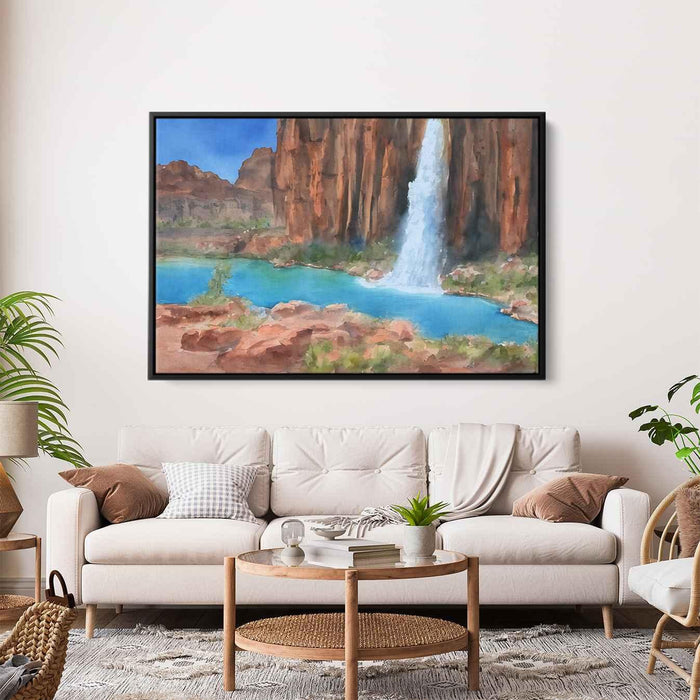 Watercolor Havasu Falls #130 - Kanvah