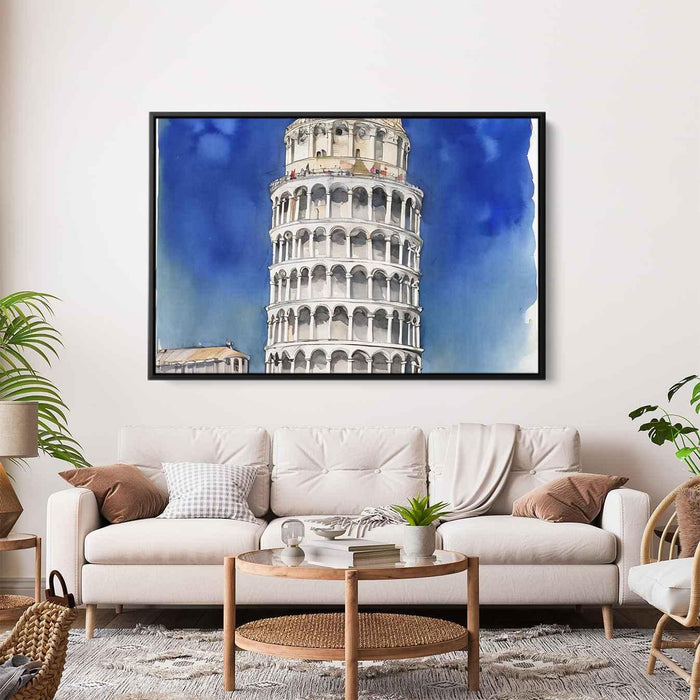 Watercolor Leaning Tower of Pisa #102 - Kanvah