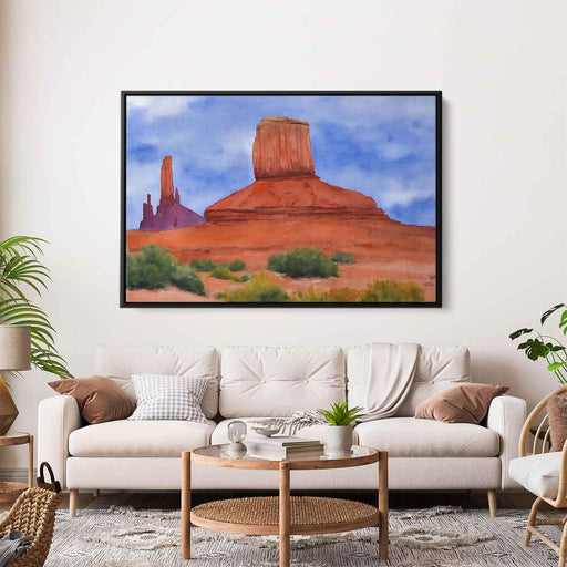 Watercolor Monument Valley #101 - Kanvah