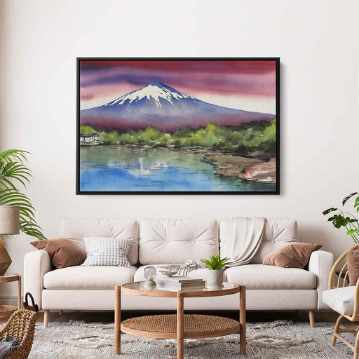 Watercolor Mount Fuji #101 - Kanvah