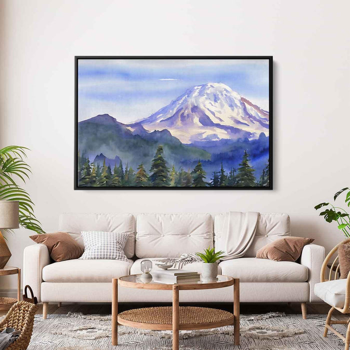 Watercolor Mount Rainier #102 - Kanvah