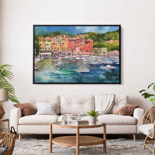 Watercolor Portofino #102 - Kanvah