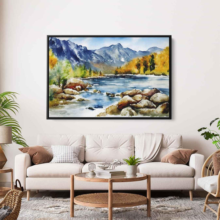 Watercolor Rocky Mountains #130 - Kanvah