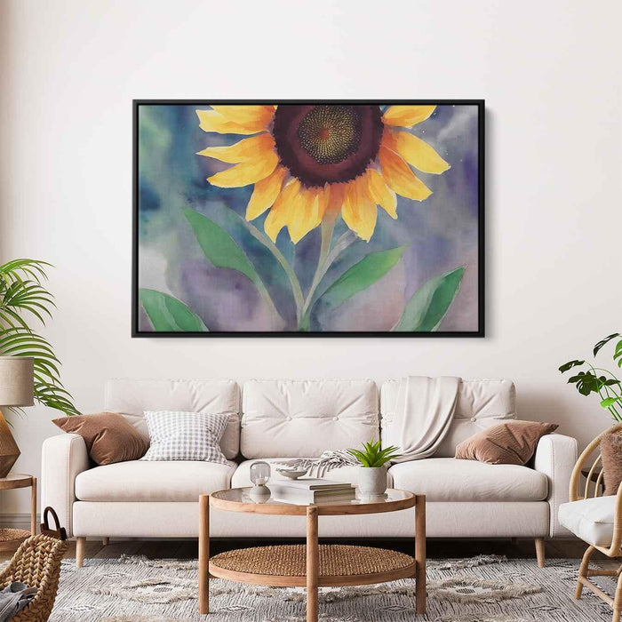 Watercolor Sunflower #130 - Kanvah