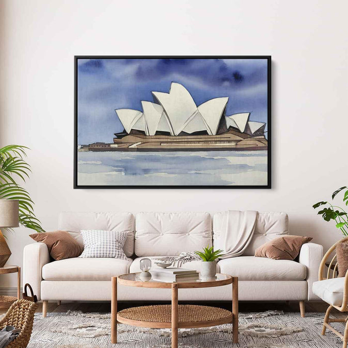 Watercolor Sydney Opera House #130 - Kanvah