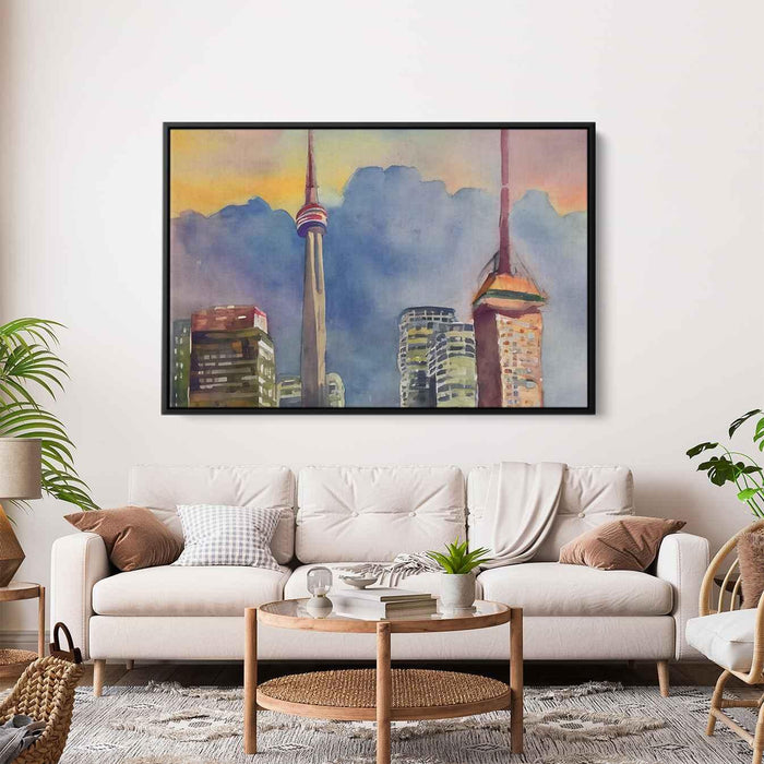 Watercolor CN Tower #102 - Kanvah