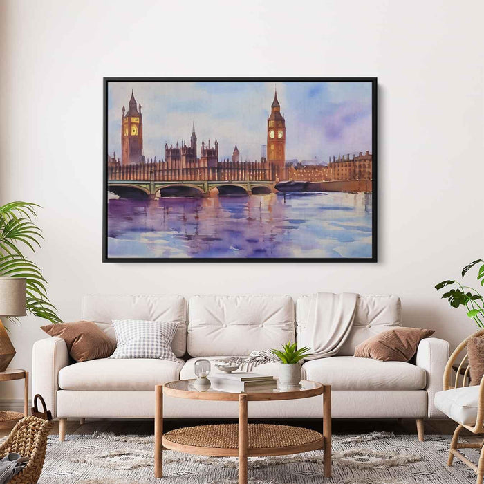 Watercolor Palace of Westminster #101 - Kanvah