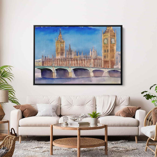 Watercolor Palace of Westminster #130 - Kanvah