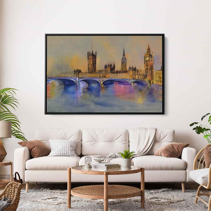 Watercolor Palace of Westminster #131 - Kanvah