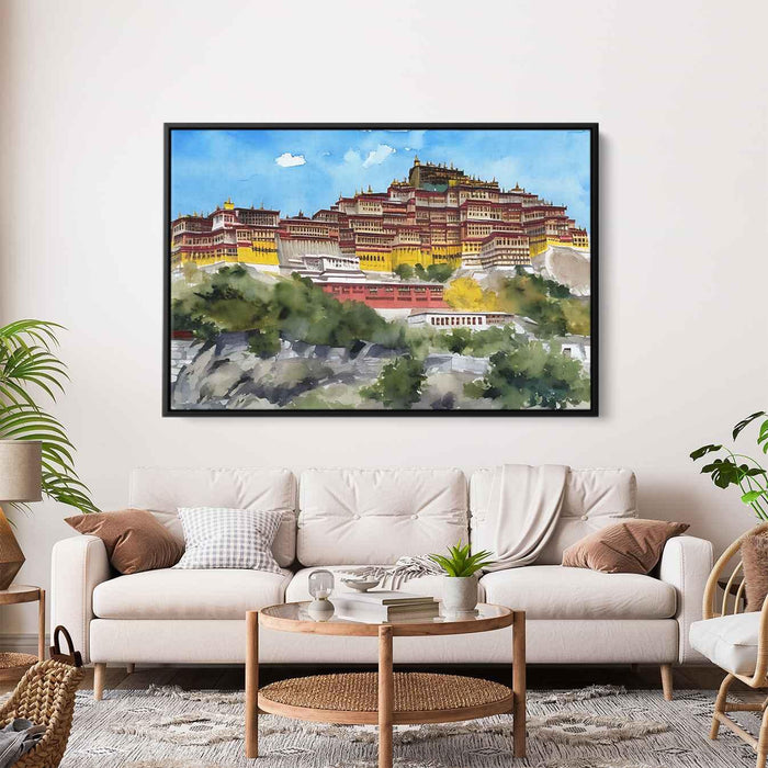 Watercolor Potala Palace #101 - Kanvah