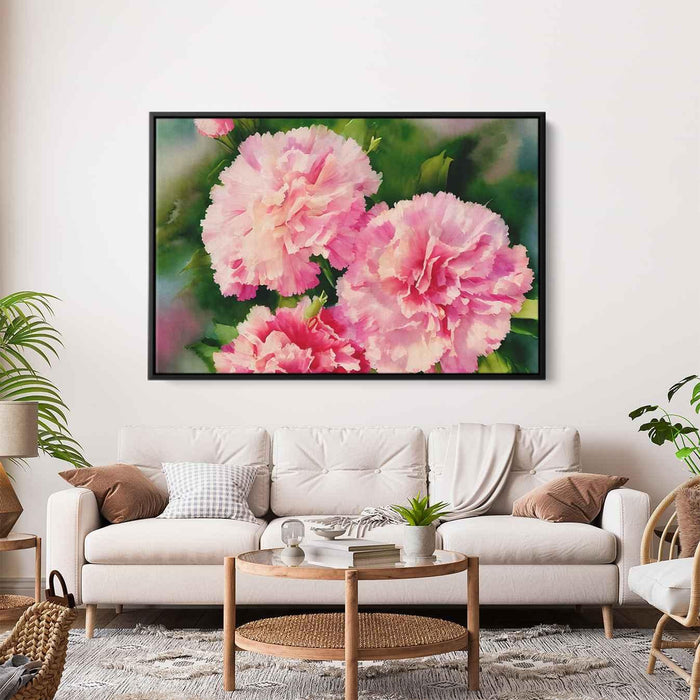 Watercolour Painting Carnations #101 - Kanvah