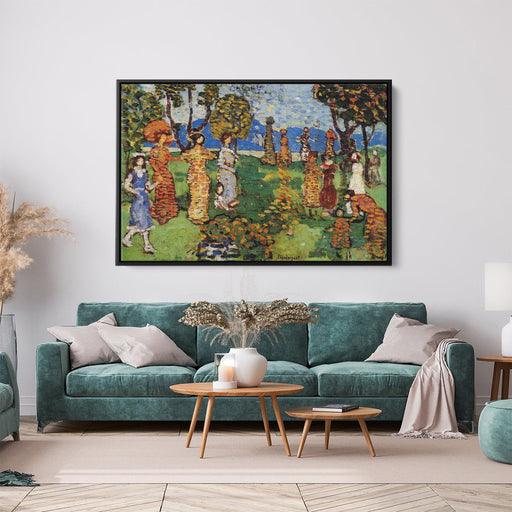 A Day in the Country by Maurice Prendergast - Canvas Artwork