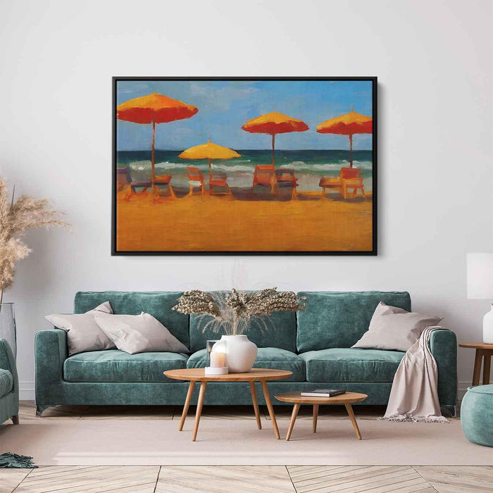 Abstract Beach Umbrellas #127 - Kanvah