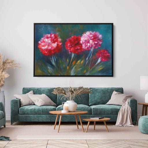 Abstract Carnations #107 - Kanvah