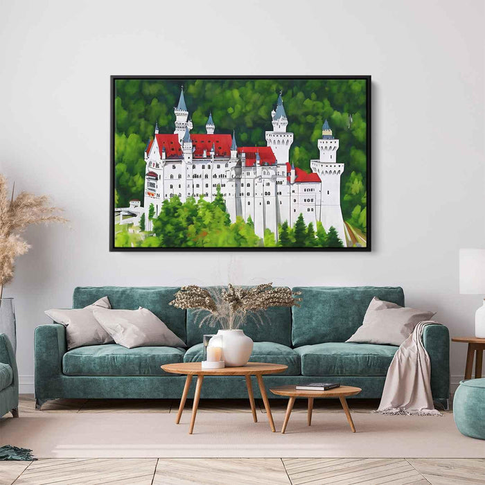 Abstract Neuschwanstein Castle #117 - Kanvah