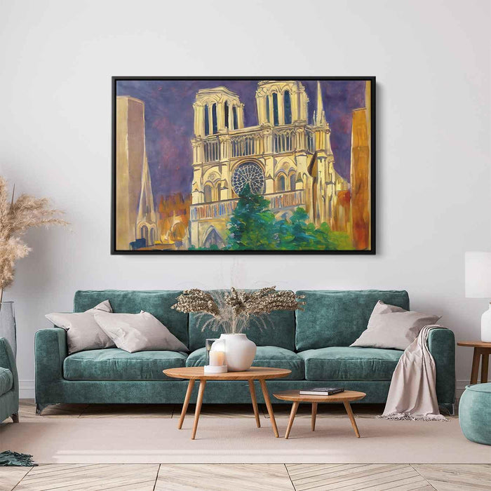 Abstract Notre Dame Cathedral #126 - Kanvah