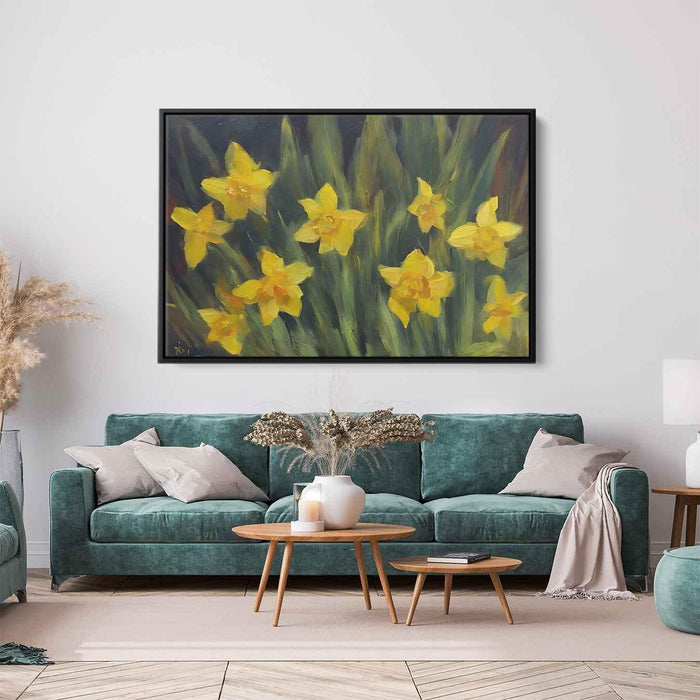 Abstract Daffodils #133 - Kanvah