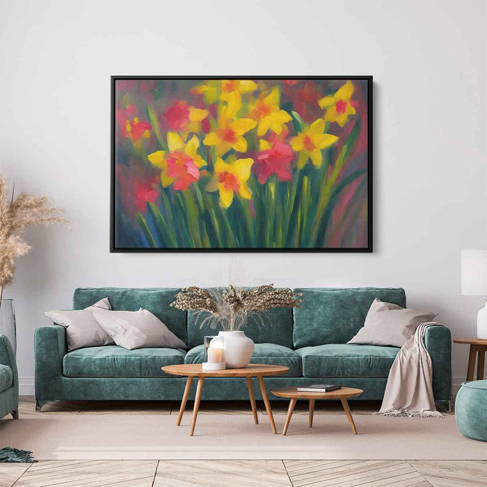 Abstract Daffodils #140 - Kanvah