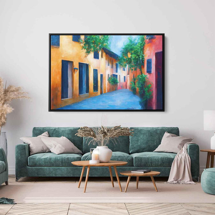 Abstract Portofino Streets #126 - Kanvah