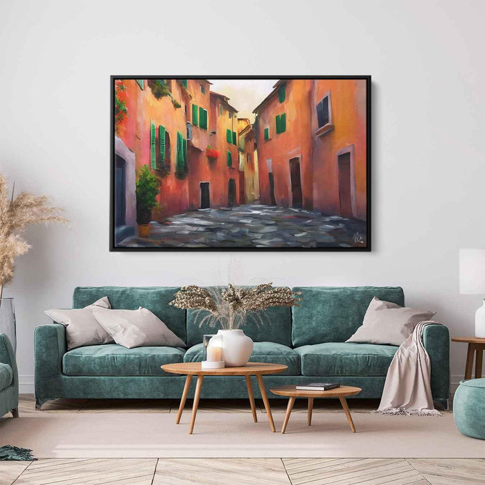 Abstract Portofino Streets #135 - Kanvah