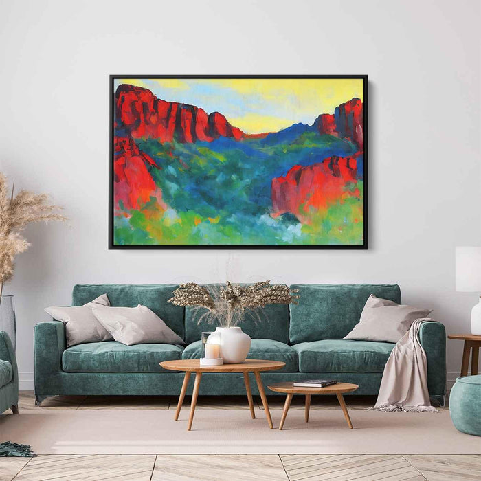 Abstract Sedona Red Rocks #103 - Kanvah