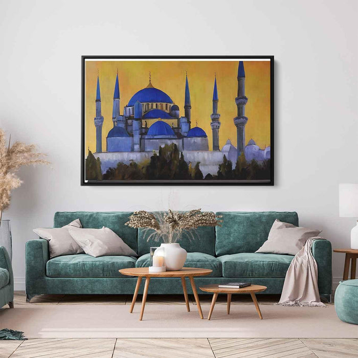 Abstract Blue Mosque #134 - Kanvah