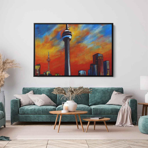 Abstract CN Tower #118 - Kanvah