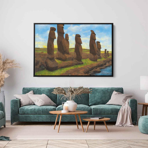 Abstract Moai of Easter Island #103 - Kanvah