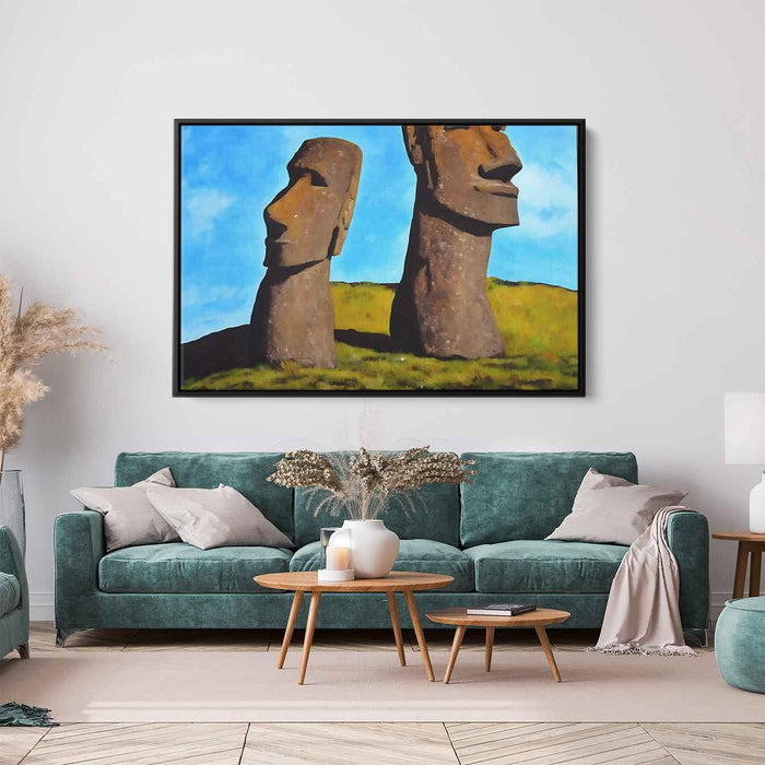 Abstract Moai of Easter Island #107 - Kanvah