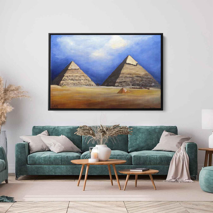 Abstract Pyramids of Giza #118 - Kanvah