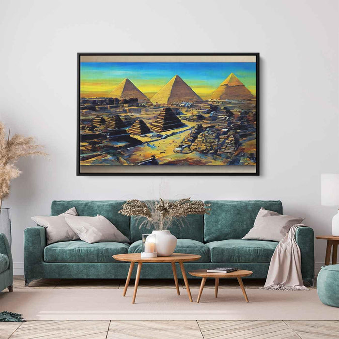 Abstract Pyramids of Giza #124 - Kanvah
