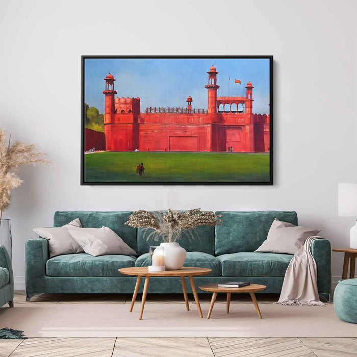 Abstract Red Fort #133 - Kanvah