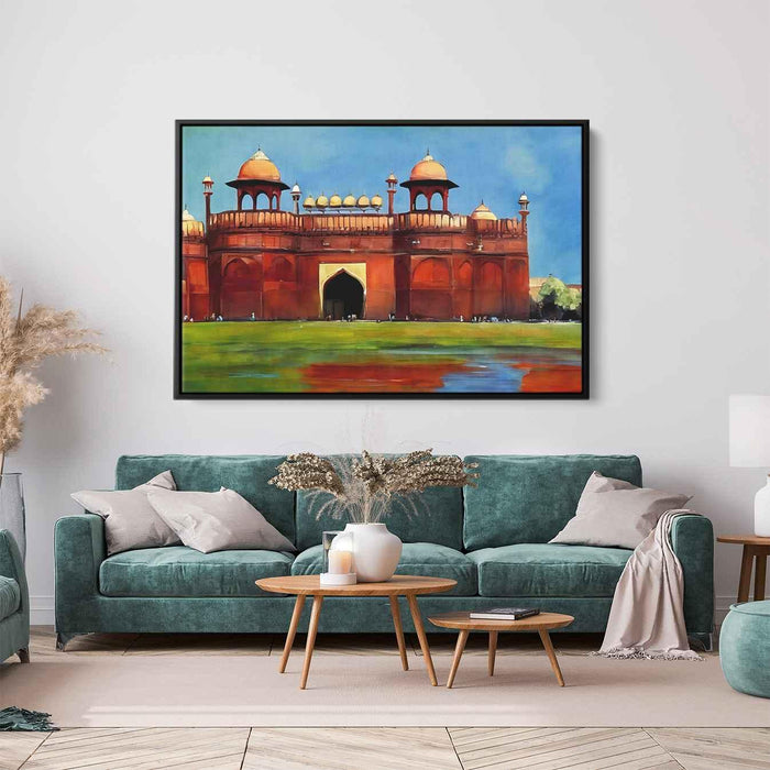 Abstract Red Fort #136 - Kanvah