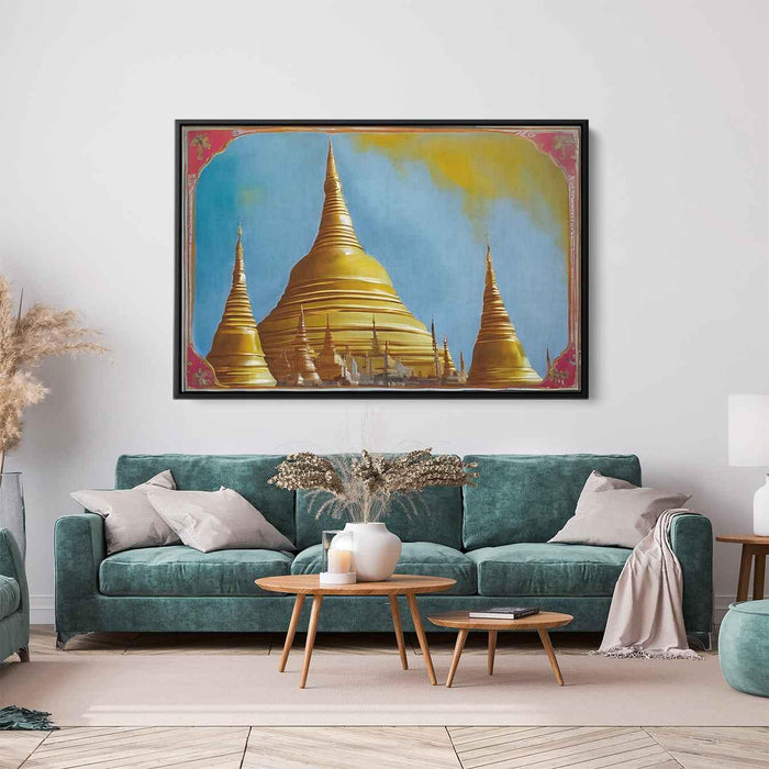Abstract Shwedagon Pagoda #127 - Kanvah