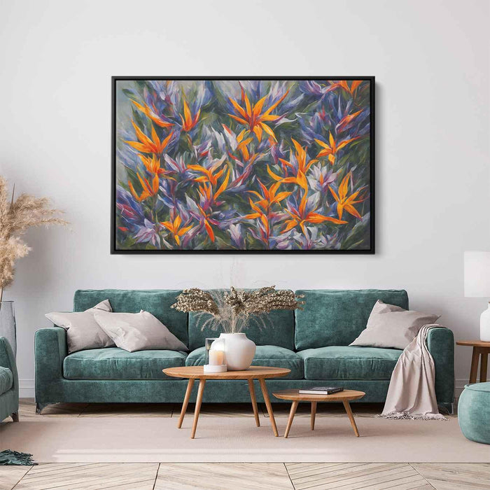 Contemporary Oil Birds of Paradise #107 - Kanvah