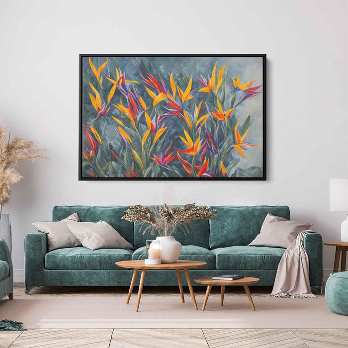 Contemporary Oil Birds of Paradise #114 - Kanvah