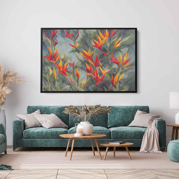Contemporary Oil Birds of Paradise #126 - Kanvah