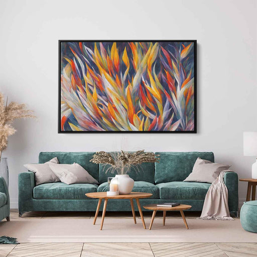 Contemporary Oil Birds of Paradise #140 - Kanvah