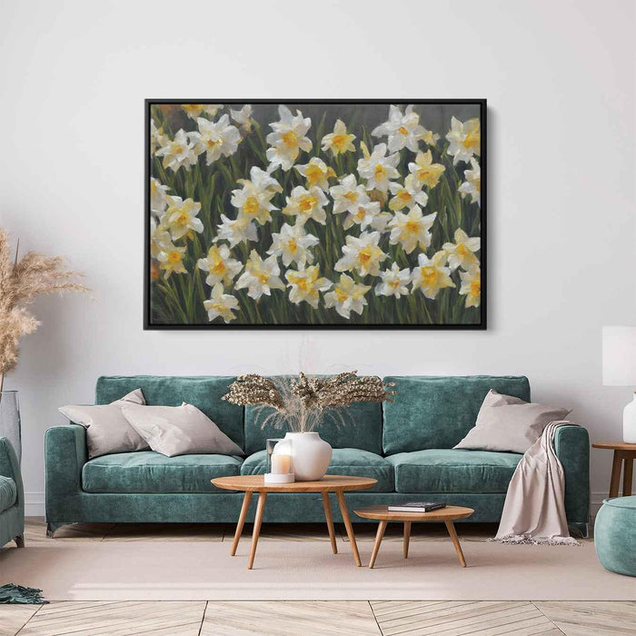 Contemporary Oil Daffodils #103 - Kanvah