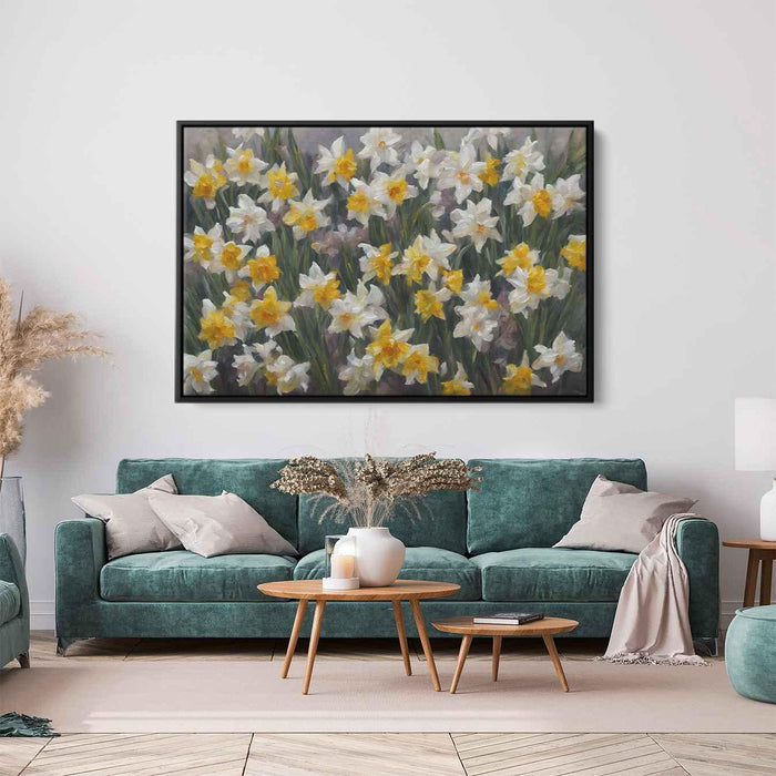 Contemporary Oil Daffodils #124 - Kanvah