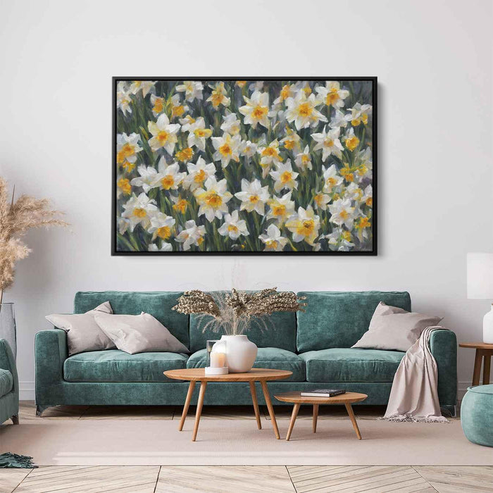 Contemporary Oil Daffodils #128 - Kanvah