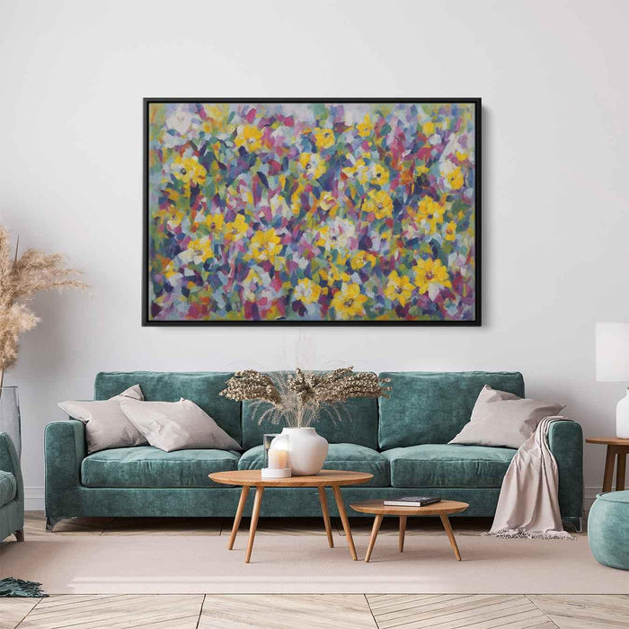 Cubist Oil Daffodils #128 - Kanvah