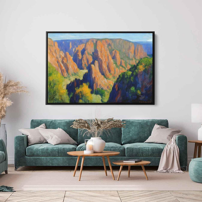 Impressionism Black Canyon of Gunnison #118 - Kanvah