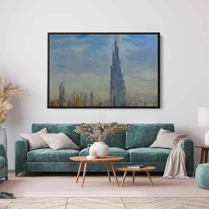 Impressionism Burj Khalifa #111 - Kanvah
