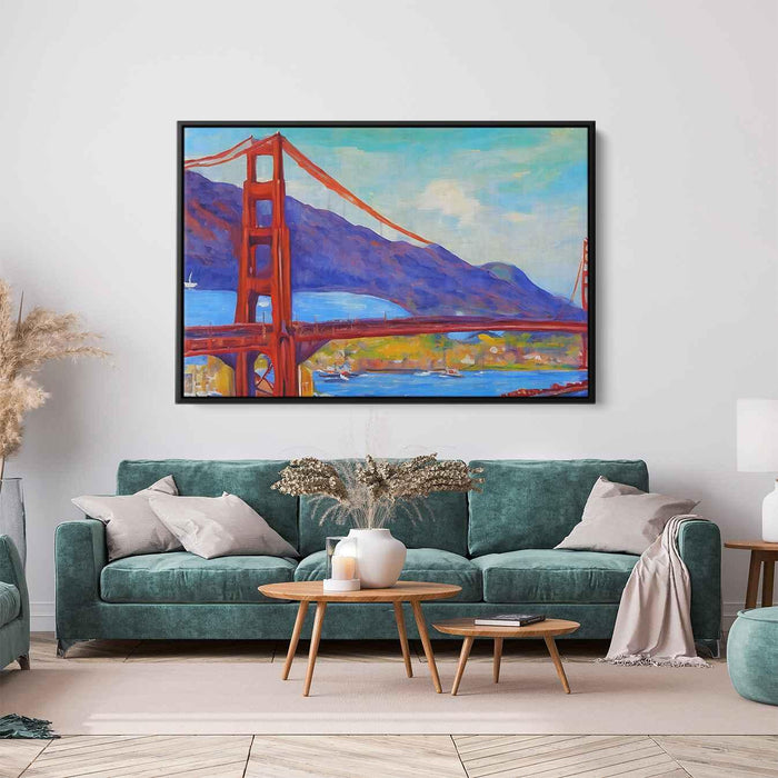 Impressionism Golden Gate Bridge #117 - Kanvah