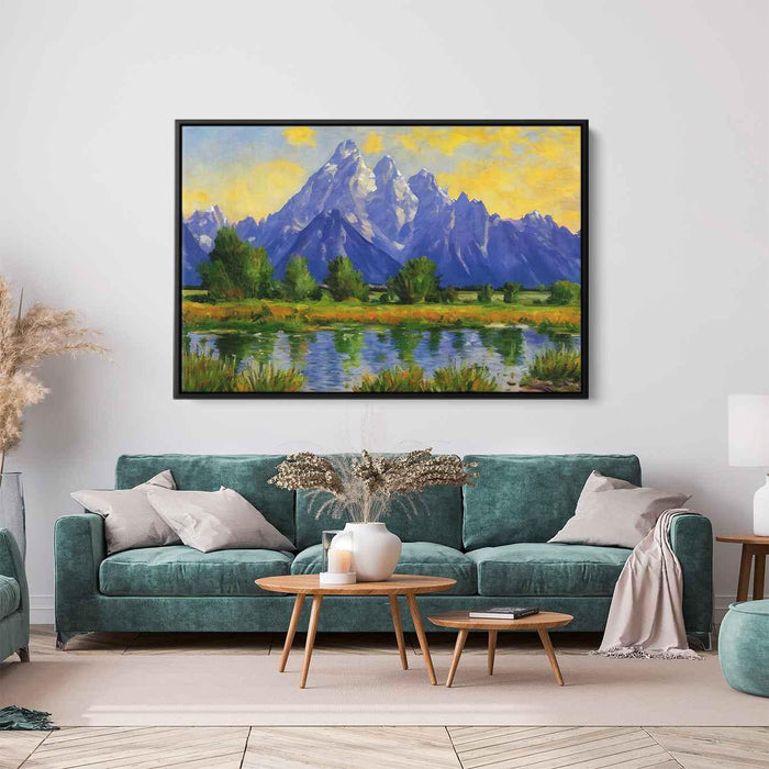 Impressionism Grand Tetons #111 - Kanvah