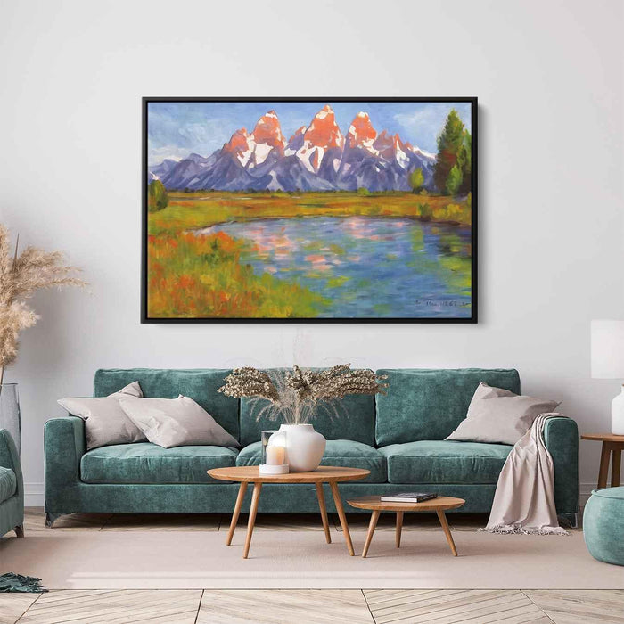 Impressionism Grand Tetons #114 - Kanvah